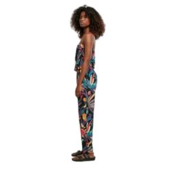 Dames Jumpsuit Urban Classics Viscose Bandeau GT -Moss Kopenhagen-winkel urban classics tb1955 03665 1 1
