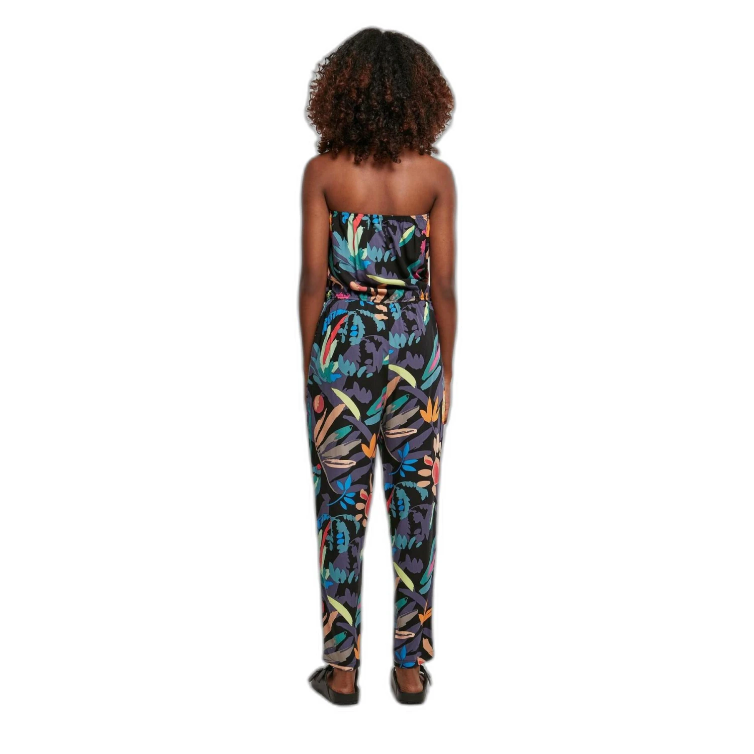 Dames Jumpsuit Urban Classics Viscose Bandeau 7 Dames Jumpsuit Urban Classics Viscose Bandeau - Afbeelding 5