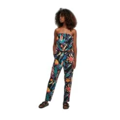 Dames Jumpsuit Urban Classics Viscose Bandeau GT -Moss Kopenhagen-winkel urban classics tb1955 03665 4 1
