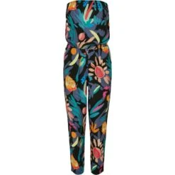 Dames Jumpsuit Urban Classics Viscose Bandeau