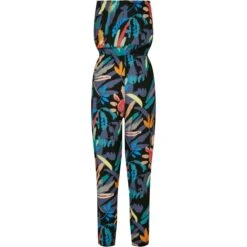 Dames Jumpsuit Urban Classics Viscose Bandeau GT -Moss Kopenhagen-winkel urban classics tb1955 03665 6 1