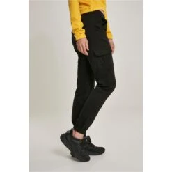 Hoog Getailleerde Cargo Broek Dames Groot Getailleerd Urban Classics -Moss Kopenhagen-winkel urban classics tb3048 00007 u 4