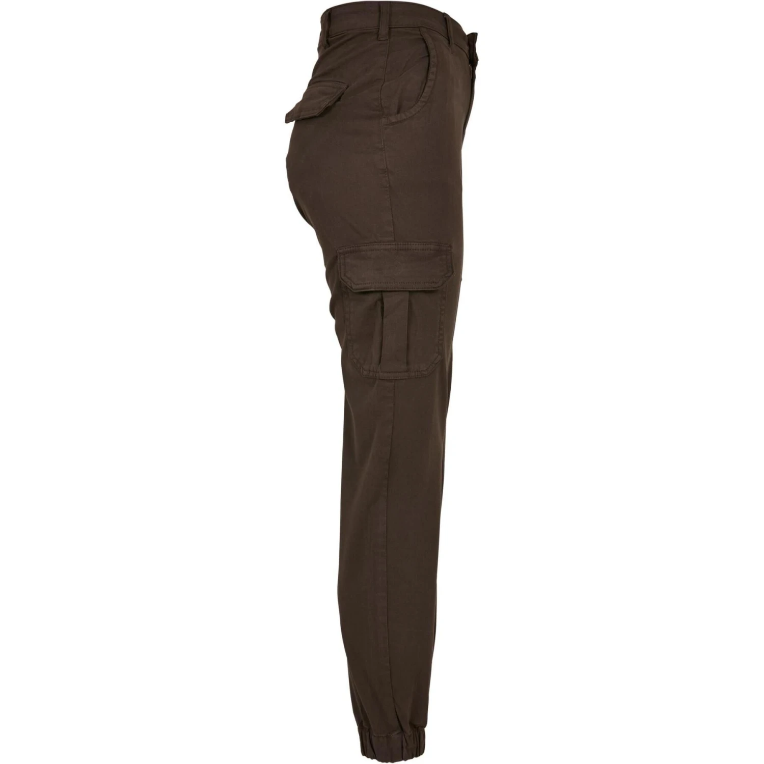 Hoog Getailleerde Cargo Broek Dames Urban Classics 9 Hoog Getailleerde Cargo Broek Dames Urban Classics - Afbeelding 7