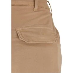 Dames Cargo Broek Met Hoge Taille Urban Classics Groot Getailleerde -Moss Kopenhagen-winkel urban classics tb3048 03738 11 1