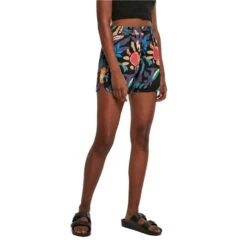 Dames Shorts Urban Classics AOP Viscose Resort 9 Dames Shorts Urban Classics AOP Viscose Resort -Moss Kopenhagen-winkel urban classics tb3435 03665 0