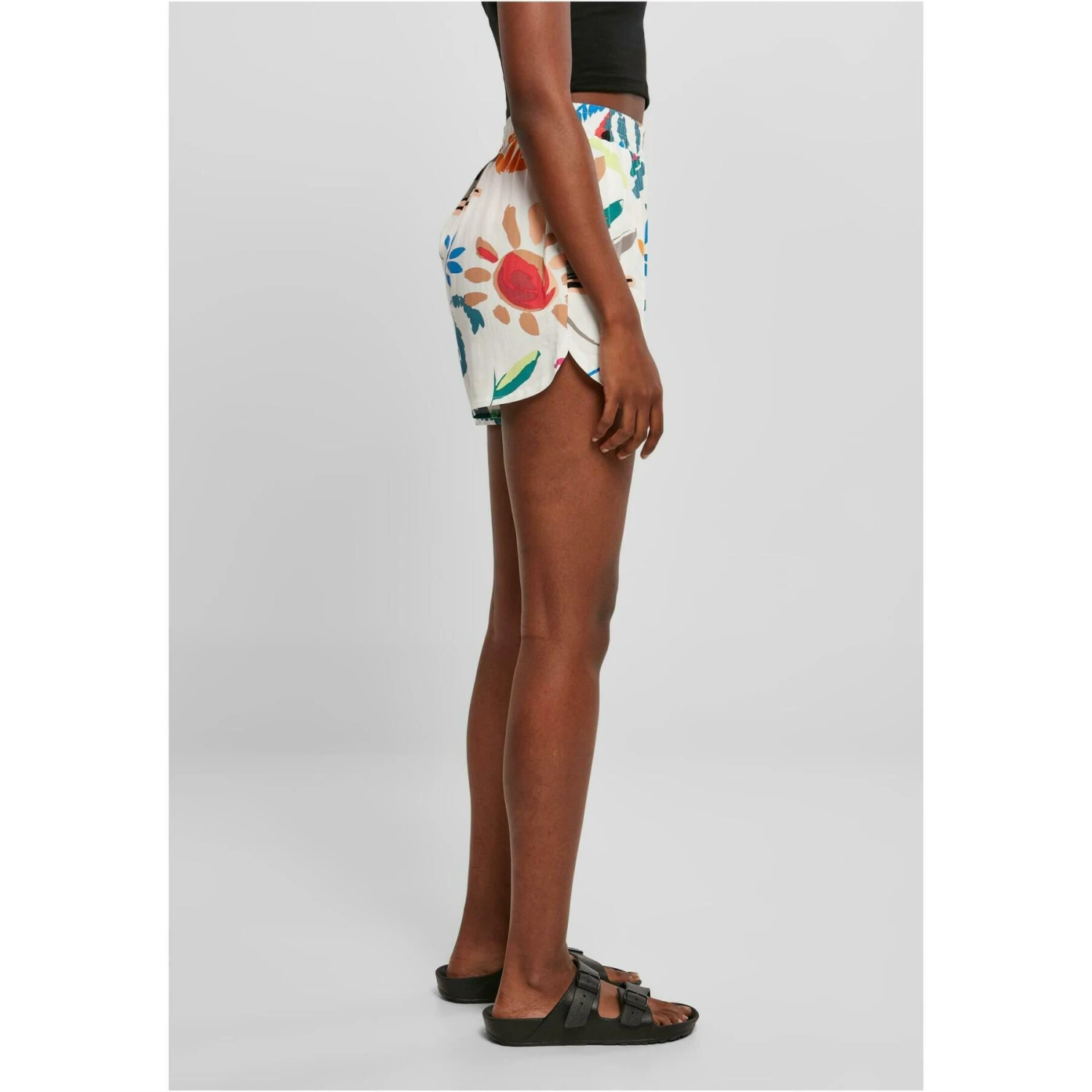 Dames Shorts Urban Classics AOP Resort 6 Dames Shorts Urban Classics AOP Resort - Afbeelding 4