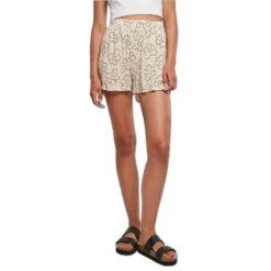 Damesbroek In Viscose Urban Classics AOP -Moss Kopenhagen-winkel urban classics tb3435 04417 0