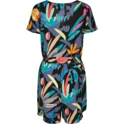 Shorts Jumpsuit Met Riem Voor Vrouwen Urban Classics Viscose GT 19 Shorts Jumpsuit Met Riem Voor Vrouwen Urban Classics Viscose GT -Moss Kopenhagen-winkel urban classics tb4096 03665 6 1