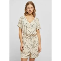 Damesjumpsuit In Viscose Met Ceintuur Urban Classics -Moss Kopenhagen-winkel urban classics tb4096 04417 0