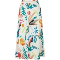 Damesrok Van Gemiddelde Lengte Urban Classics Viscose GT -Moss Kopenhagen-winkel urban classics tb4099 03682 3