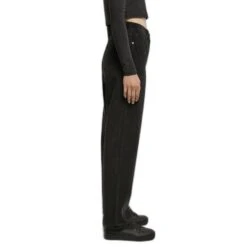 Corduroy Damesbroek Met Hoge Taille Urban Classics 90´S GT -Moss Kopenhagen-winkel urban classics tb4743 00007 10