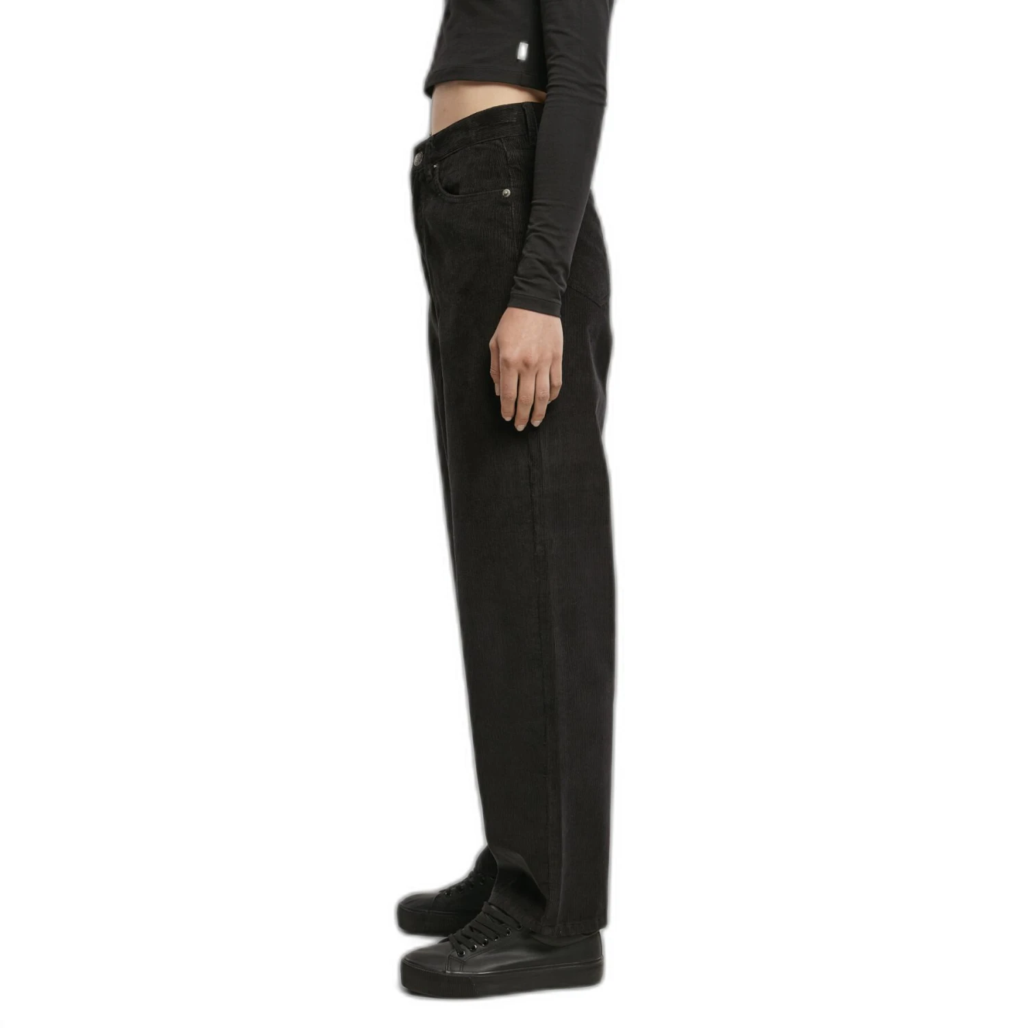 Corduroy Damesbroek Met Hoge Taille Urban Classics 90´S 11 Corduroy Damesbroek Met Hoge Taille Urban Classics 90´S - Afbeelding 9