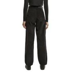 Corduroy Damesbroek Met Hoge Taille Urban Classics 90´S GT -Moss Kopenhagen-winkel urban classics tb4743 00007 9