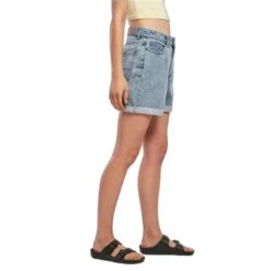 Dames Short Met Hoge Taille Urban Classics Boyfriend -Moss Kopenhagen-winkel urban classics tb4783 03841 3