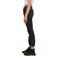 Dames Cargobroek Urban Classics Organic Stretch Denim GT -Moss Kopenhagen-winkel urban classics tb4797 00709 u 1