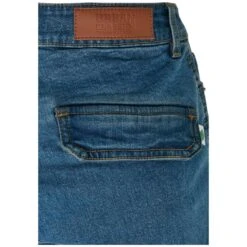 Dames Cargobroek Urban Classics Organic Stretch Denim -Moss Kopenhagen-winkel urban classics tb4797 03673 10