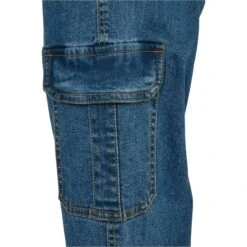 Dames Cargobroek Urban Classics Organic Stretch Denim -Moss Kopenhagen-winkel urban classics tb4797 03673 11