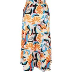 Damesrok Aop Satijn Halflang Urban Classics GT -Moss Kopenhagen-winkel urban classics tb5006 03839 7