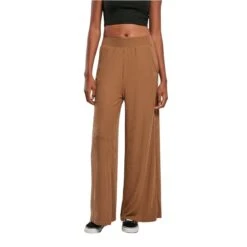 Damesbroek In Geribde Jersey Met Wijde Pijpen Urban Classics -Moss Kopenhagen-winkel urban classics tb5029 01279 0