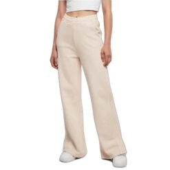 Damesbroek Met Split Urban Classics Heavy Terry Garment Dye -Moss Kopenhagen-winkel urban classics tb5034 00185 0