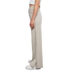 Damesbroek Met Split Urban Classics Heavy Terry Garment Dye GT -Moss Kopenhagen-winkel urban classics tb5034 04011 1