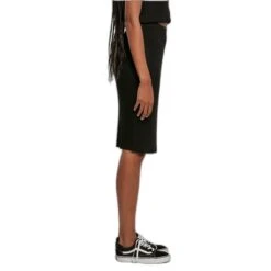 Geribd Damesrokje Van Middellange Lengte Urban Classics GT -Moss Kopenhagen-winkel urban classics tb5058 00007 3