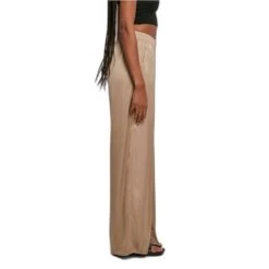 Damesbroek Met Wijde Pijpen Van Satijn Urban Classics 18 Damesbroek Met Wijde Pijpen Van Satijn Urban Classics -Moss Kopenhagen-winkel urban classics tb5060 03257 u 3