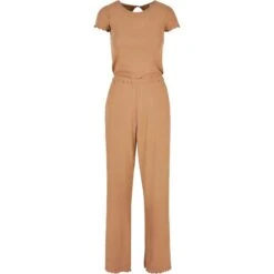 Wijd Geribde Jumpsuit Voor Dames Urban Classics