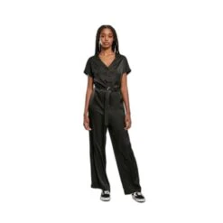 Jumpsuit Met Ceintuur Voor Vrouwen Urban Classics Satin GT -Moss Kopenhagen-winkel urban classics tb5072 00007 4 1