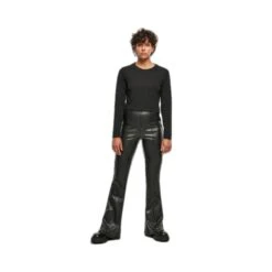Uitlopende Broek In Synthetisch Leer Voor Dames Urban Classics GT -Moss Kopenhagen-winkel urban classics tb5410 00007 4