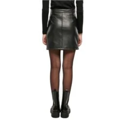 Synthetisch Leren Rok Vrouw Urban Classics Biker -Moss Kopenhagen-winkel urban classics tb5415 00007 2