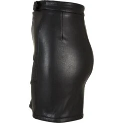 Synthetisch Leren Rok Vrouw Urban Classics Biker -Moss Kopenhagen-winkel urban classics tb5415 00007 6