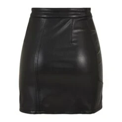 Synthetisch Leren Rok Vrouw Urban Classics Biker -Moss Kopenhagen-winkel urban classics tb5415 00007 7