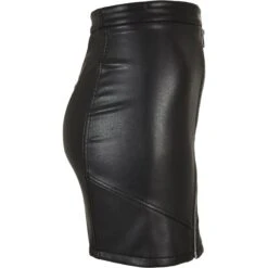 Synthetisch Leren Rok Vrouw Urban Classics Biker GT -Moss Kopenhagen-winkel urban classics tb5415 00007 8 1
