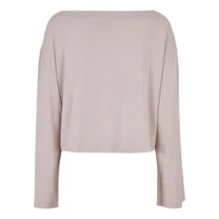 Modal Dames-T-shirt Met Lange Mouwen En Shorts Boothals Urban Classics GT -Moss Kopenhagen-winkel urban classics tb5424 04011 6