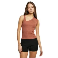 Asymmetrische Gebreide Tanktop Grote Maten Grote Maten Urban Classics Rib 8 Asymmetrische Gebreide Tanktop Grote Maten Grote Maten Urban Classics Rib -Moss Kopenhagen-winkel urban classics tb6024 04420 1