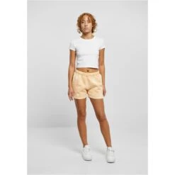 Damesshort Grote Maten Urban Classics Towel Washed -Moss Kopenhagen-winkel urban classics tb6033 02905 5