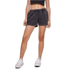 Damesshort Urban Classics Stone Washed -Moss Kopenhagen-winkel urban classics tb6034 00007 0