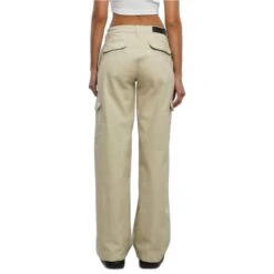 Broek Cargo Droit Taille Haute En Denim Grandes Tailles Femme Urban Classics -Moss Kopenhagen-winkel urban classics tb6037 03681 2 1