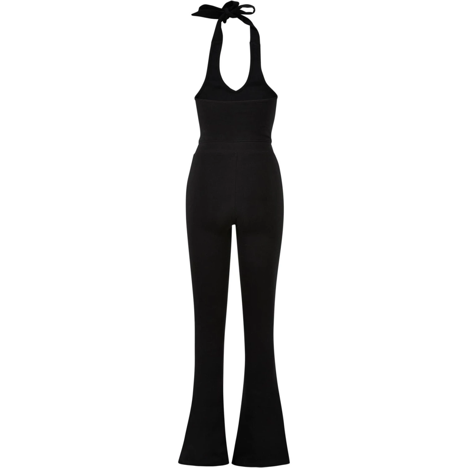 Damesjumpsuit Met Grote Elastische Kraag Urban Classics Interlock 4 Damesjumpsuit Met Grote Elastische Kraag Urban Classics Interlock - Afbeelding 2