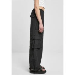 Wijde Gevouwen Dames Cargo Broek In Nylon Urban Classics -Moss Kopenhagen-winkel urban classics tb6044 00007 4 1