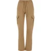 Cargo Broek Met Hoge Taille Voor Dames Urban Classics Twill -Moss Kopenhagen-winkel urban classics tb6158 03738 0