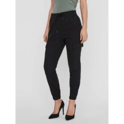 Elastische Cargo Broek Voor Dames Vero Moda Eva -Moss Kopenhagen-winkel vero moda 10235025 3428964 3