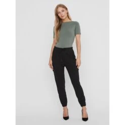Elastische Cargo Broek Voor Dames Vero Moda Eva -Moss Kopenhagen-winkel vero moda 10235025 3428964 4