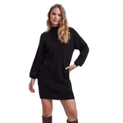 Damesjurk Met Lange Mouwen En Ronde Hals Vero Moda Nancy -Moss Kopenhagen-winkel vero moda 10249116 3702209 3