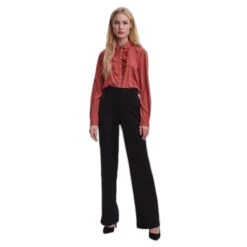 Stevige Rechte Damesbroek Vero Moda Maya Mr 11 Stevige Rechte Damesbroek Vero Moda Maya Mr -Moss Kopenhagen-winkel vero moda 10267718 3917529 3