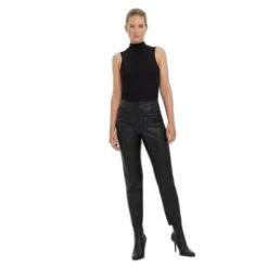 Rechte Damesbroek Vero Moda Brenda Hr Pl Ank -Moss Kopenhagen-winkel vero moda 10268460 3929201 3
