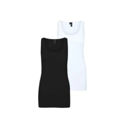 Set Van 2 Lange Tanktops Voor Vrouwen Vero Moda Maxi My Soft