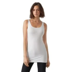 Set Van 2 Lange Tanktops Voor Vrouwen Vero Moda Maxi My Soft -Moss Kopenhagen-winkel vero moda 10280920 4122557 4