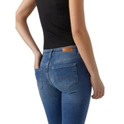 Jeans Vrouw Vero Moda Daf MR Straight DO317 -Moss Kopenhagen-winkel vero moda 10284790 4162428 3